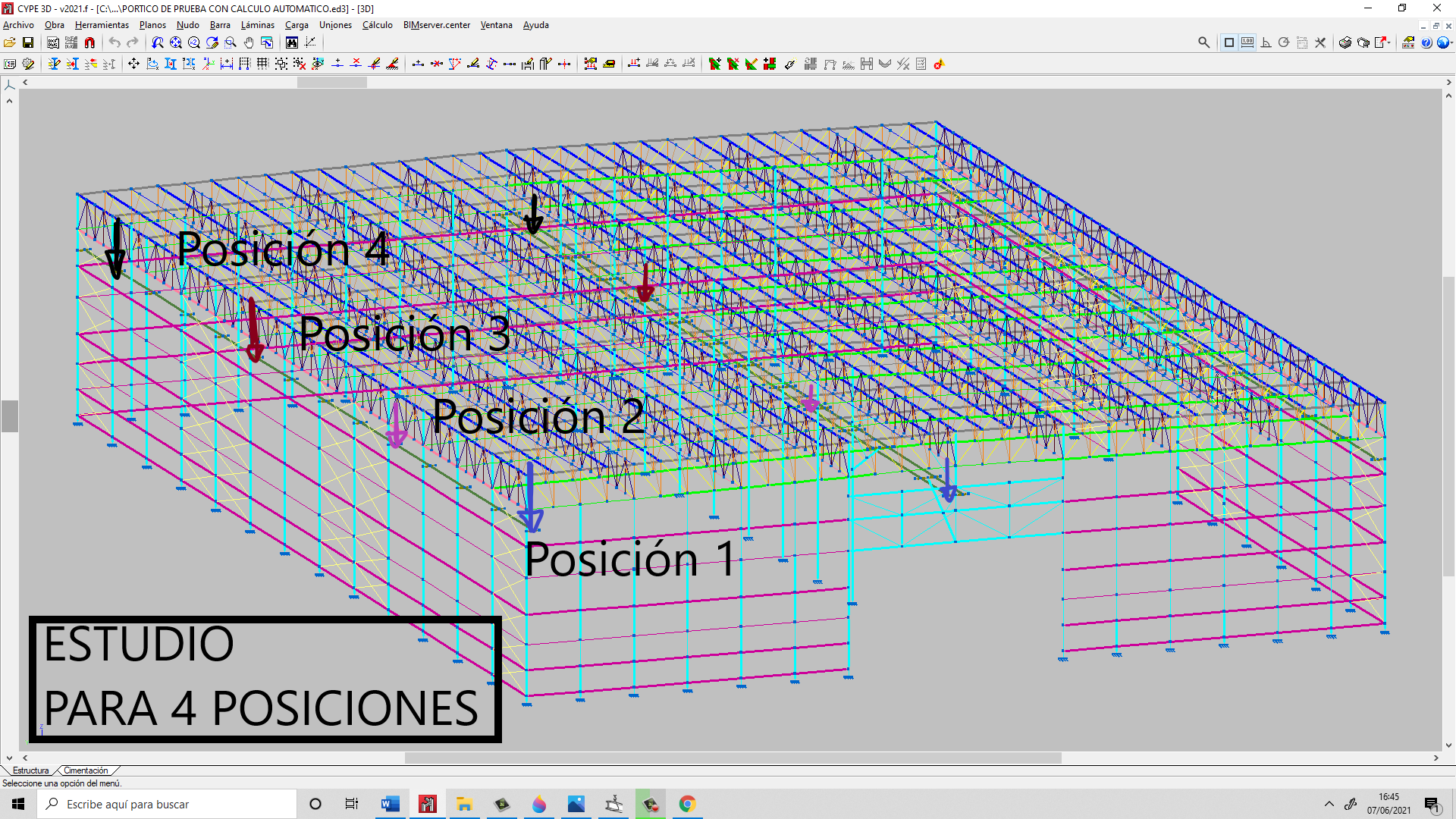Posiciones de estudio (hipótesis no combinables)